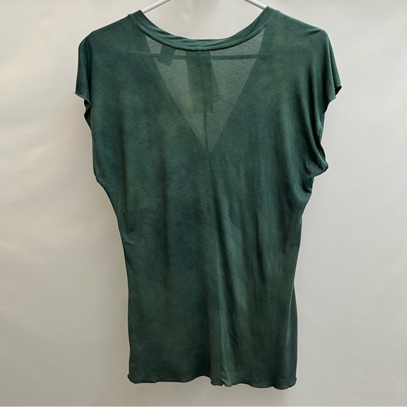 Parasuco Vintage Shirt - Silk Blend Y2K Layered Sheer Short Sleeve Blouse Large - Picture 2 of 6